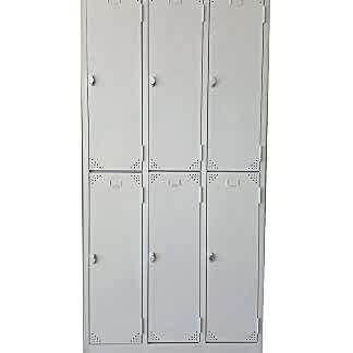 6'lı çelik soyunma dolabı
