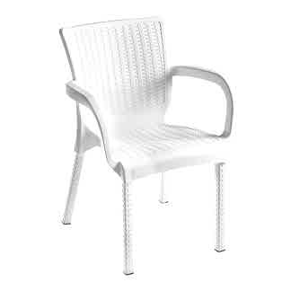 Rattan Koltuk Beyaz